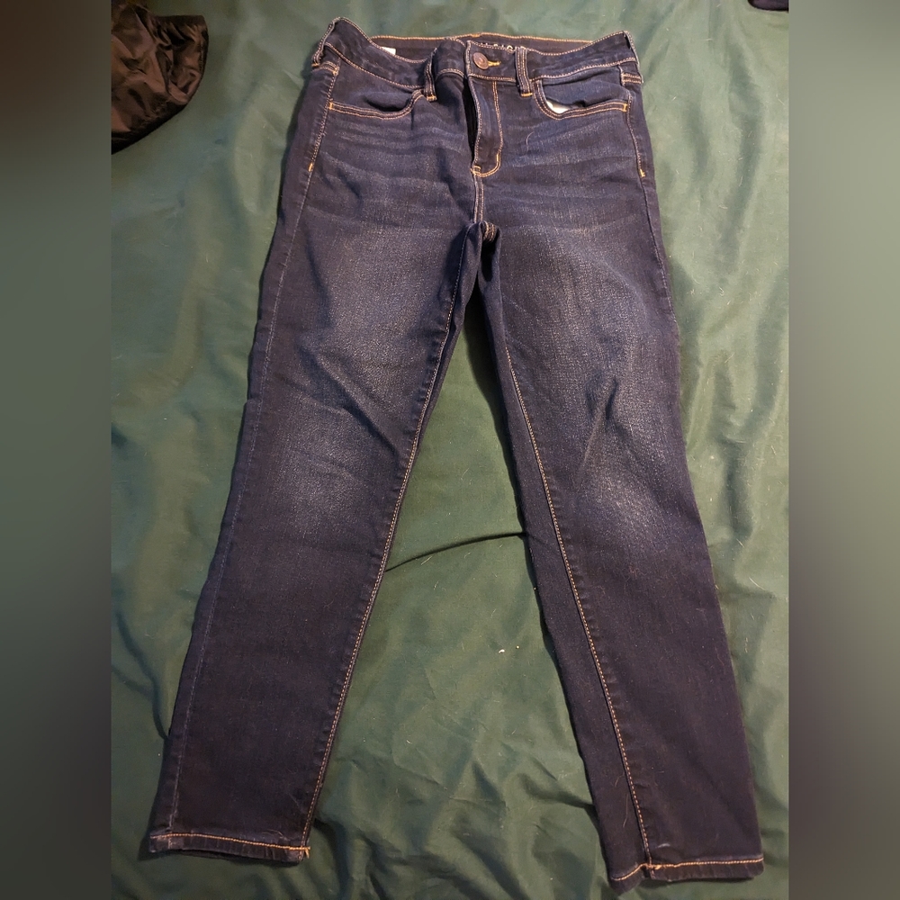 High rise women's jeans